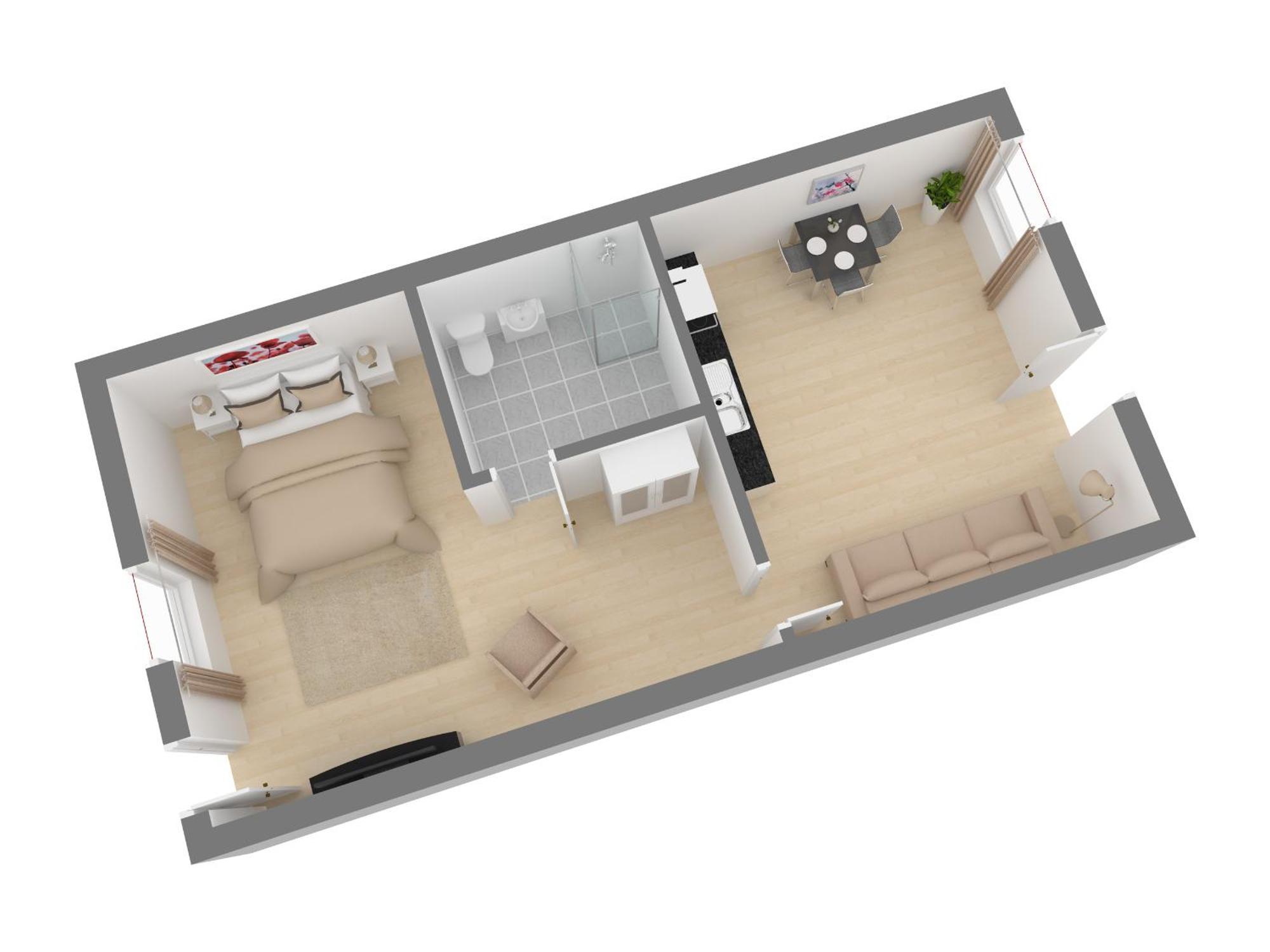 Gutshof Gross Behnkenhagen Apartment Bagian luar foto