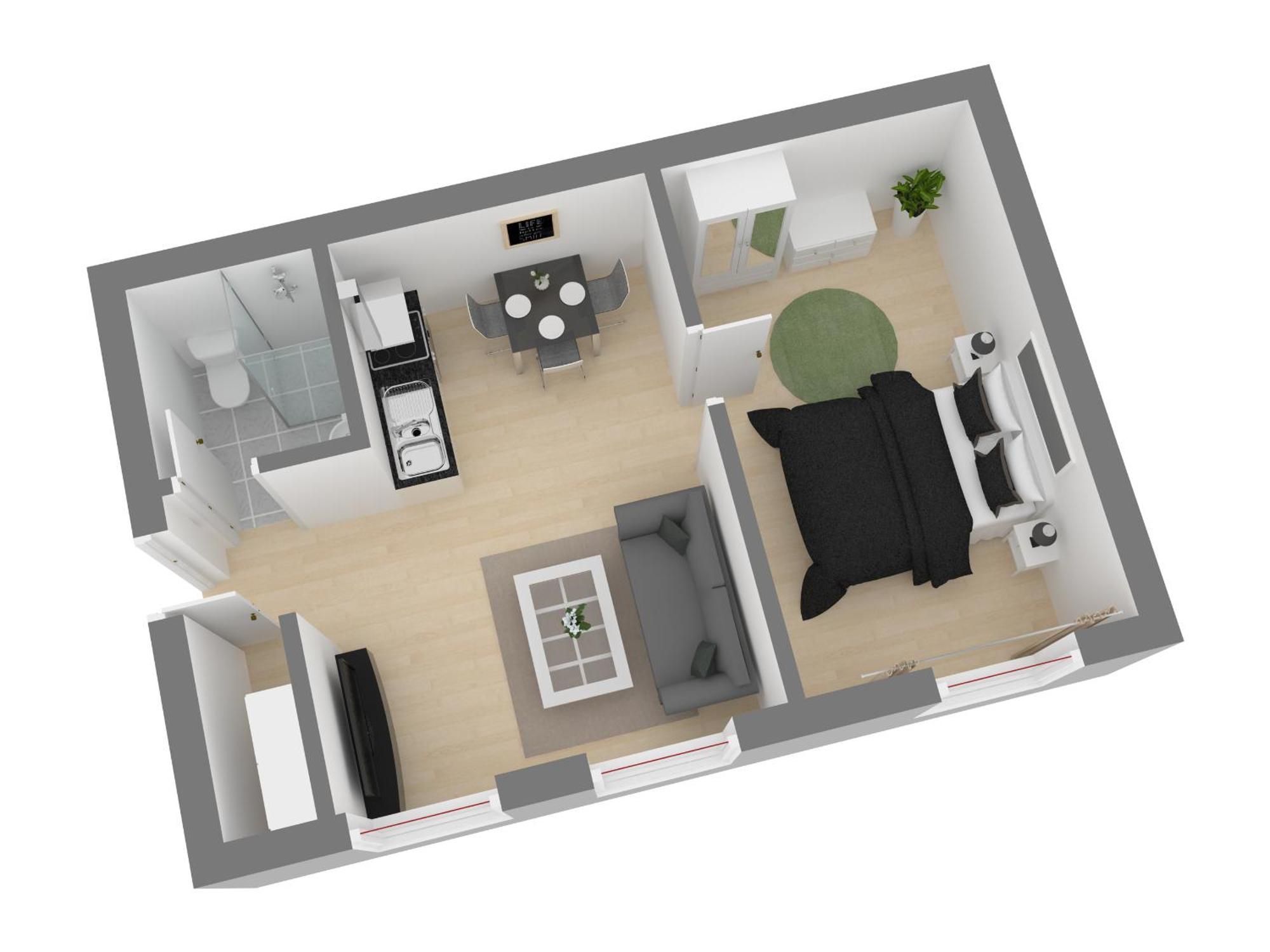 Gutshof Gross Behnkenhagen Apartment Bagian luar foto