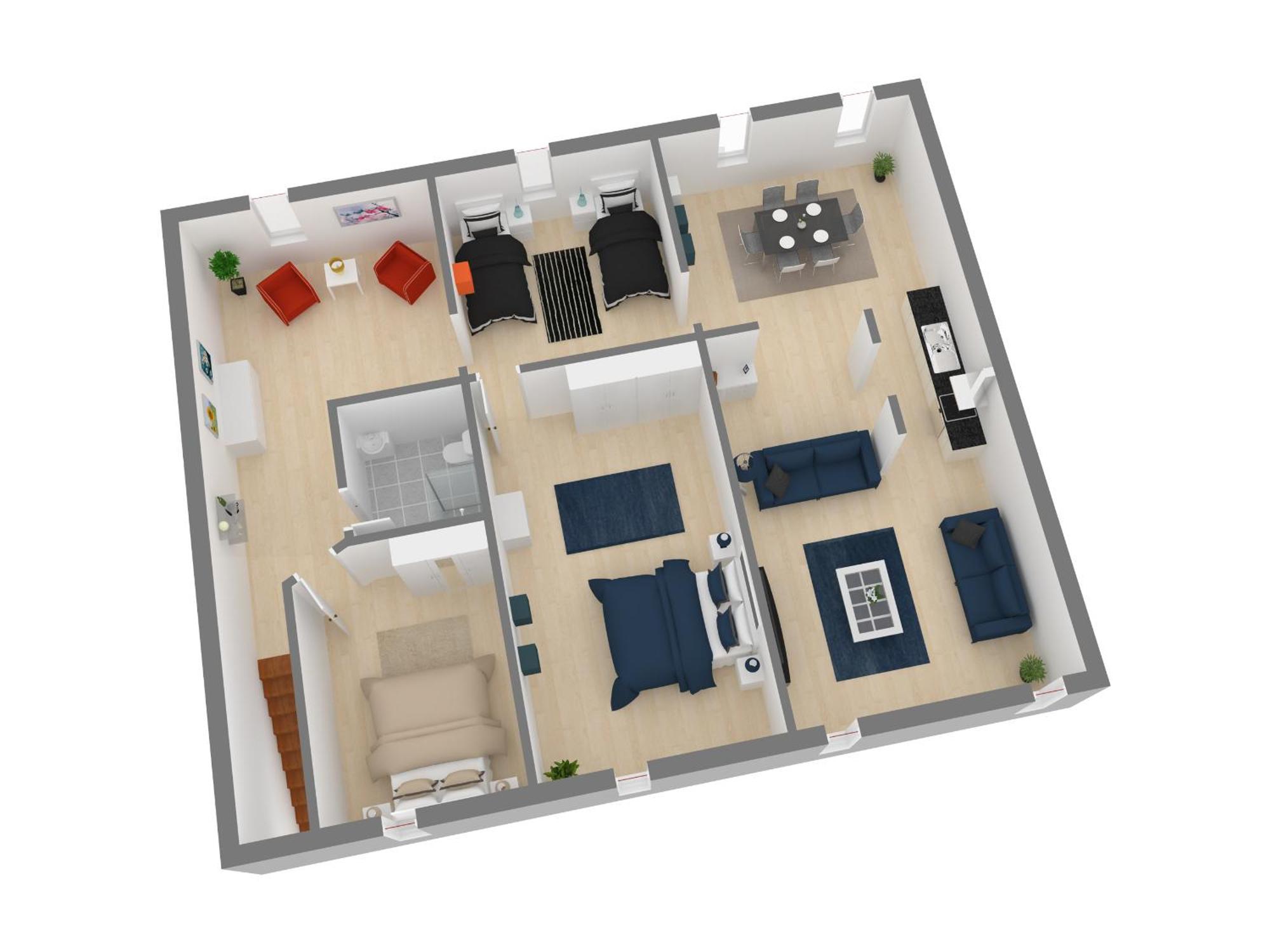 Gutshof Gross Behnkenhagen Apartment Bagian luar foto